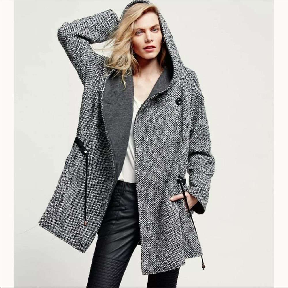 Free People Satellite Image Swing Coat